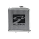Alpha Radiator Dual-Core Design <br> 88-91 Honda Civic/CRX