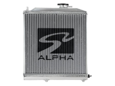 Alpha Radiator Dual-Core Design <br> 88-91 Honda Civic/CRX