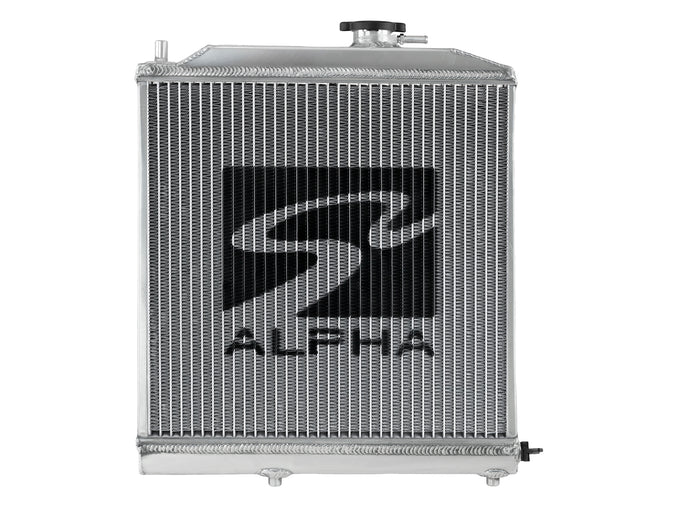 Alpha Radiator Dual-Core Design <br> 88-91 Honda Civic/CRX