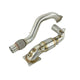 76mm Alpha Downpipe w/ CAT <br> 18-21 Honda Civic Type R