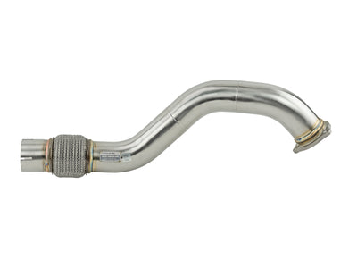 76mm Alpha Downpipe w/ CAT <br> 18-21 Honda Civic Type R