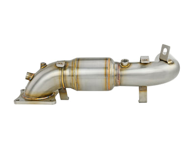 76mm Alpha Downpipe w/ CAT <br> 18-21 Honda Civic Type R