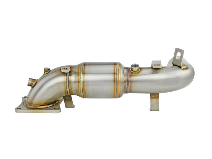 76mm Alpha Downpipe w/ CAT <br> 18-21 Honda Civic Type R