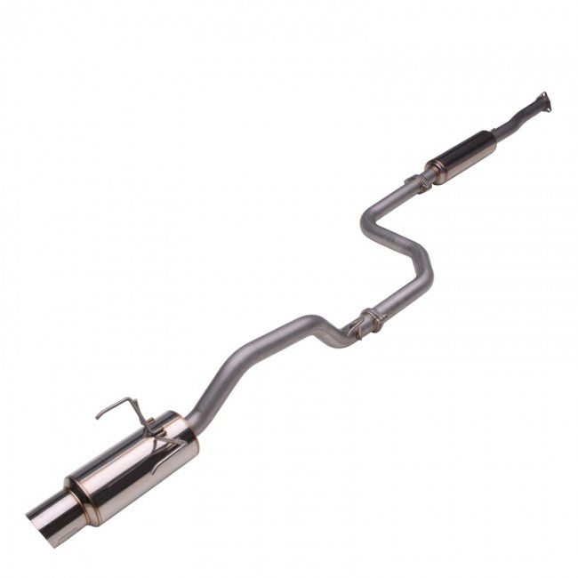 MegaPower 60mm Exhaust System <br> 92-95 Honda Civic EX 2dr. 96-00 Civic EX/ Si 2dr.