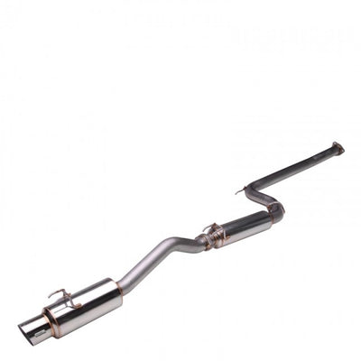 MegaPower RR 76mm Exhaust System <br> 06-11 Honda Civic Si 2dr.