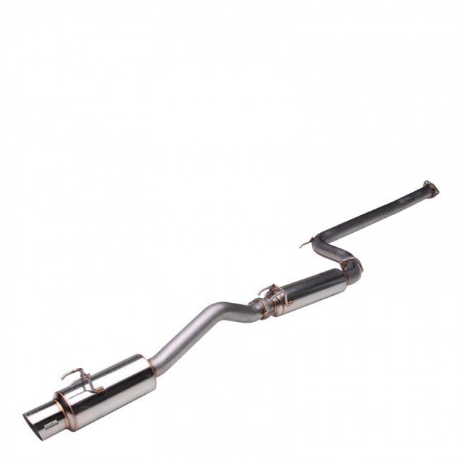 MegaPower RR 76mm Exhaust System <br> 06-11 Honda Civic Si 2dr.