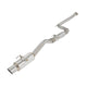 MegaPower RR 76mm Exhaust System <br> 07-11 Honda Civic Si 4dr.