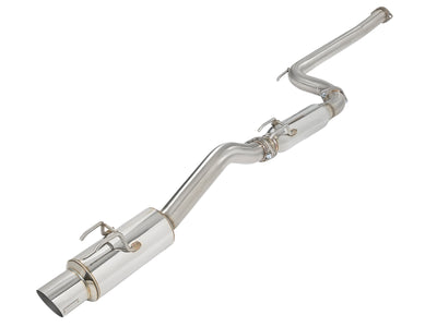 MegaPower RR 76mm Exhaust System <br> 07-11 Honda Civic Si 4dr.