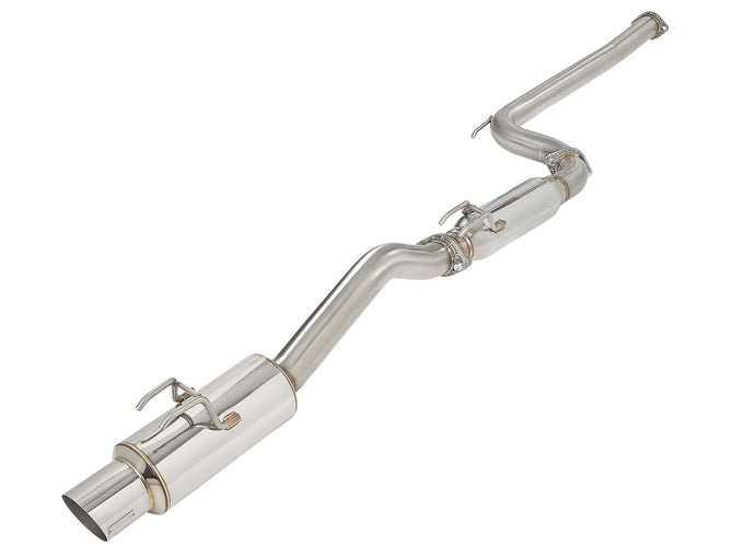 MegaPower RR 76mm Exhaust System <br> 07-11 Honda Civic Si 4dr.
