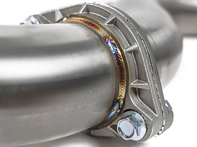 MegaPower RR 76mm Exhaust System <br> 07-11 Honda Civic Si 4dr.