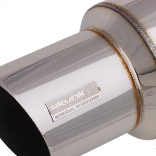 MegaPower RR 76mm Exhaust System <br> 12-15 Honda Civic Si 4dr.