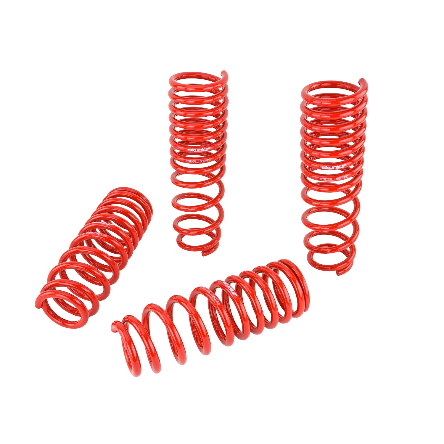 2.25in - 2.00in. Lowering Springs (Set of 4) <br> 93-01 Honda Prelude