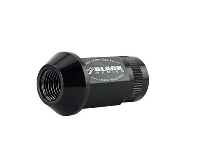 20 Pcs 12x1.25 Forged Lug Nut -Black <br> Universal