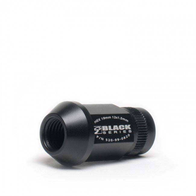 16 Pcs 12 x 1.5 Forged Lug Nut Set (Black Series) <br> Universal