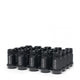 20 Pcs 12 x 1.5 Forged Lug Nut Set (Black Series) <br> Universal