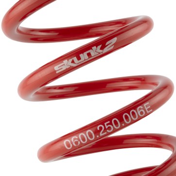 6 in.L - 2.5 in.ID Elliptical Race Spring (6kg/mm) <br> Honda Universal