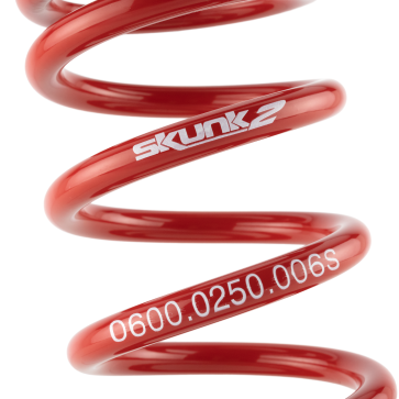 6 in.L - 2.5 in.ID Straight Race Spring (6kg/mm) <br> Honda Universal