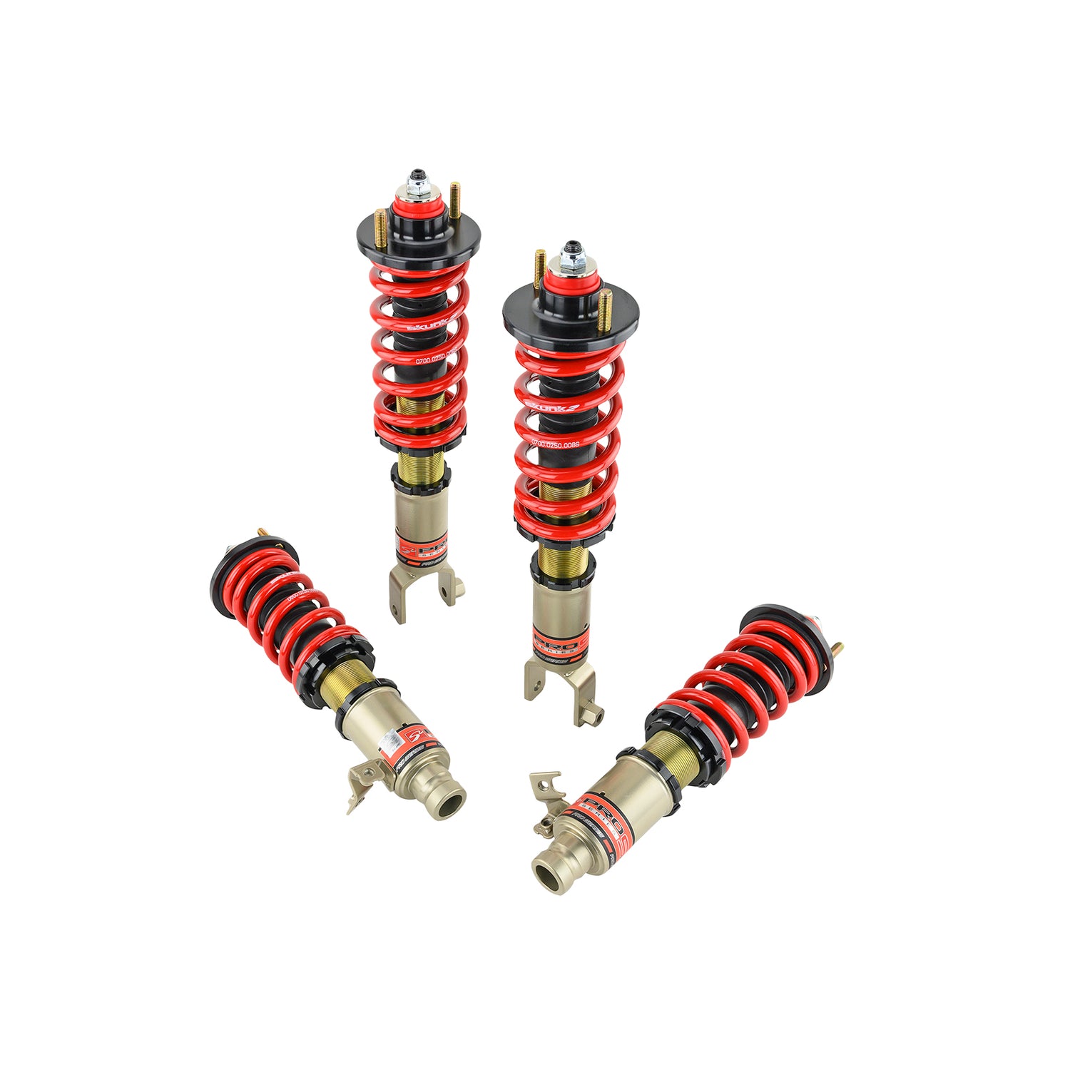 Pro Series II Coilovers (10K/8K Spring Rates) <br> 88-91 Honda Civic/CRX