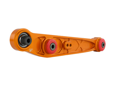 Alpha Series Rear Lower Control Arm Set - Gold <br> 89-95 Honda Civic/CRX, 90-01 Acura Integra