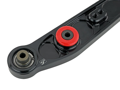 Alpha Series Rear Lower Control Arm Set - Black <br> 89-95 Honda Civic/CRX, 90-01 Acura Integra