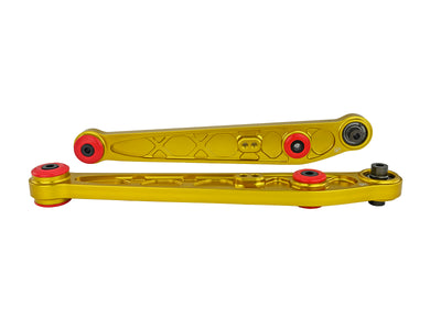 Alpha Series Rear Lower Control Arm Set - Gold <br> 96-00 Honda Civic