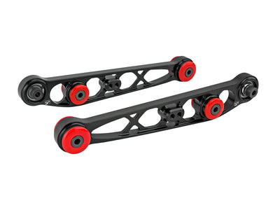 Black Ultra Series Rear Lower Control Arm Set <br> 89-95 Honda Civic/ CRX, 90-01 Acura Integra