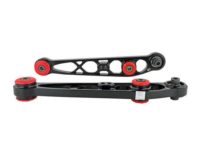 Black Ultra Series Rear Lower Control Arm Set <br> 89-95 Honda Civic/ CRX, 90-01 Acura Integra