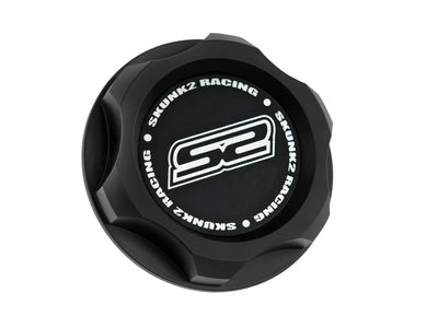 M33 x 2.8 Black Series Honda Billet Oil Cap <br> Honda Universal