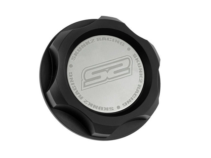 M33 x 2.8 Black Series Honda Billet Oil Cap <br> Honda Universal