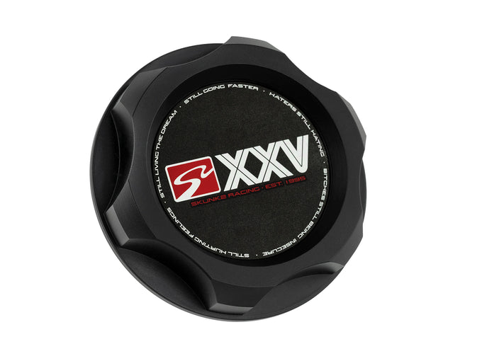 M33 x 2.8 Billet Oil Cap(25th Anniversary Black) <br> Honda Universal