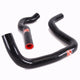 Black/Red 2 Radiator Hose Kit <br> Honda B16A/B16B/B18C/B18C5