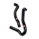 Black/Red 2 Radiator Hose Kit <br> 06-11 Honda Civic Si