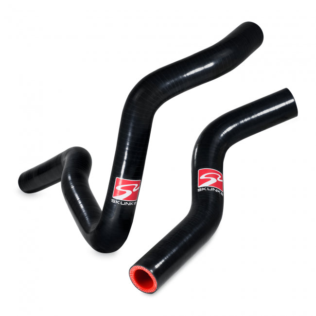 Black/Red 2 Radiator Hose Kit <br> Honda D15/D16