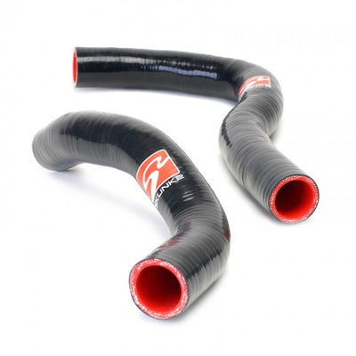 Black/Red 2 Radiator Hose Kit <br> 02-06 RSX