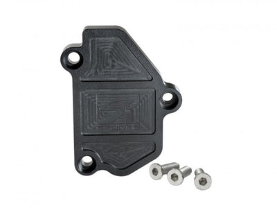 B-Series VTEC Black Anodized Block Off Plate <br> Honda B-Series