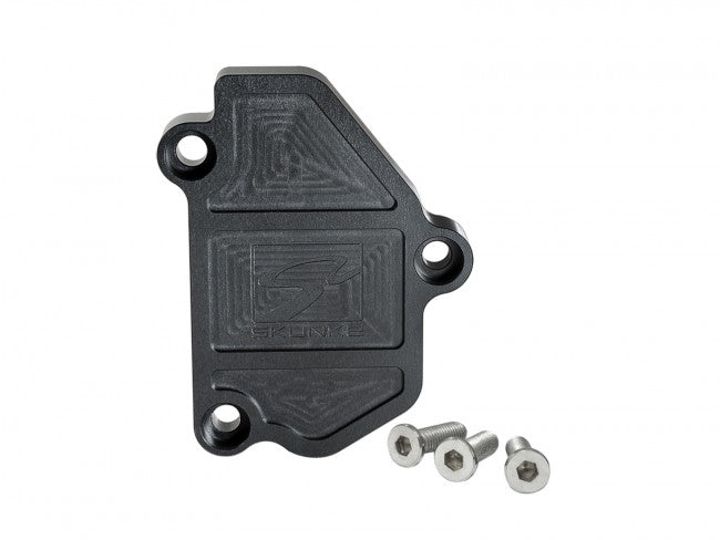 B-Series VTEC Black Anodized Block Off Plate <br> Honda B-Series