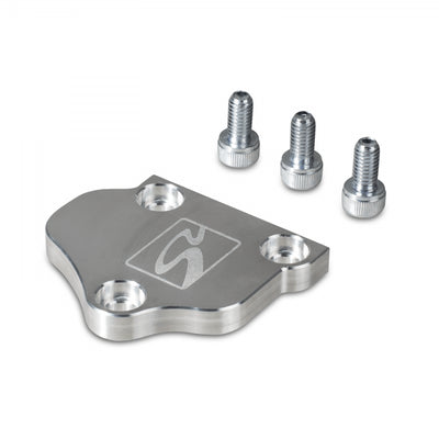 K-Series VTEC Clear Anodized Block Off Plate <br> Honda K-Series