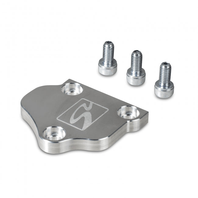K-Series VTEC Clear Anodized Block Off Plate <br> Honda K-Series