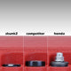 Black Anodized Low-Profile Valve Cover Hardware <br> Honda B-Series VTEC