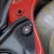 6 Pcs. Small Fender Black Anodized Washer Kit <br> Honda Universal