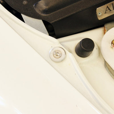 6 Pcs. Large Fender Clear Anodized Washer Kit <br> Honda Universal