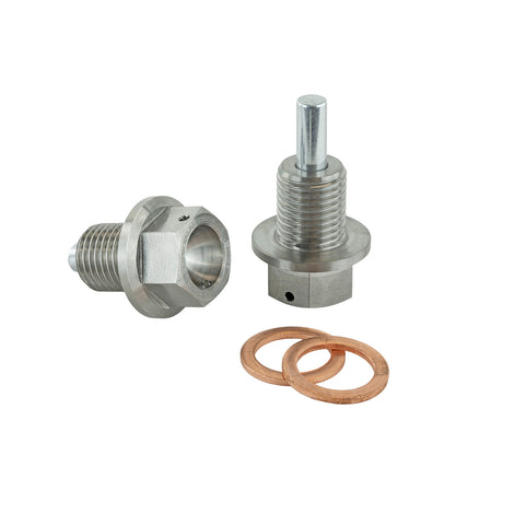 Titanium Magnetic Drain Plug Set <br> Honda Universal