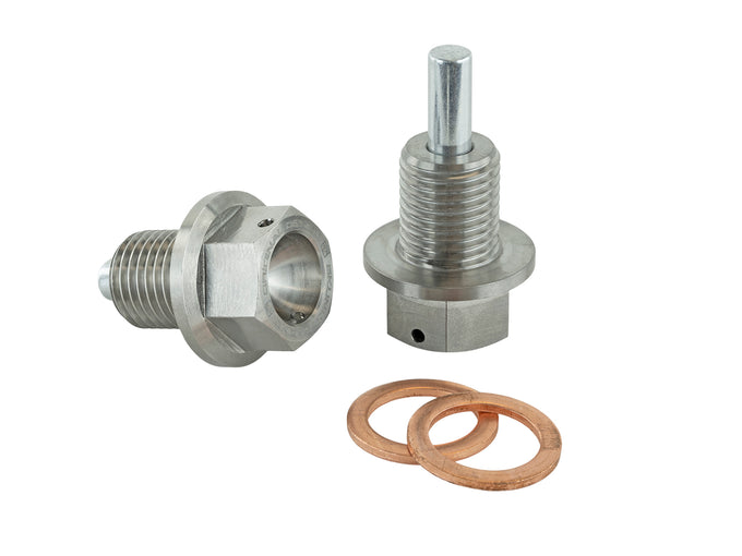 Titanium Magnetic Drain Plug Set <br> Honda Universal