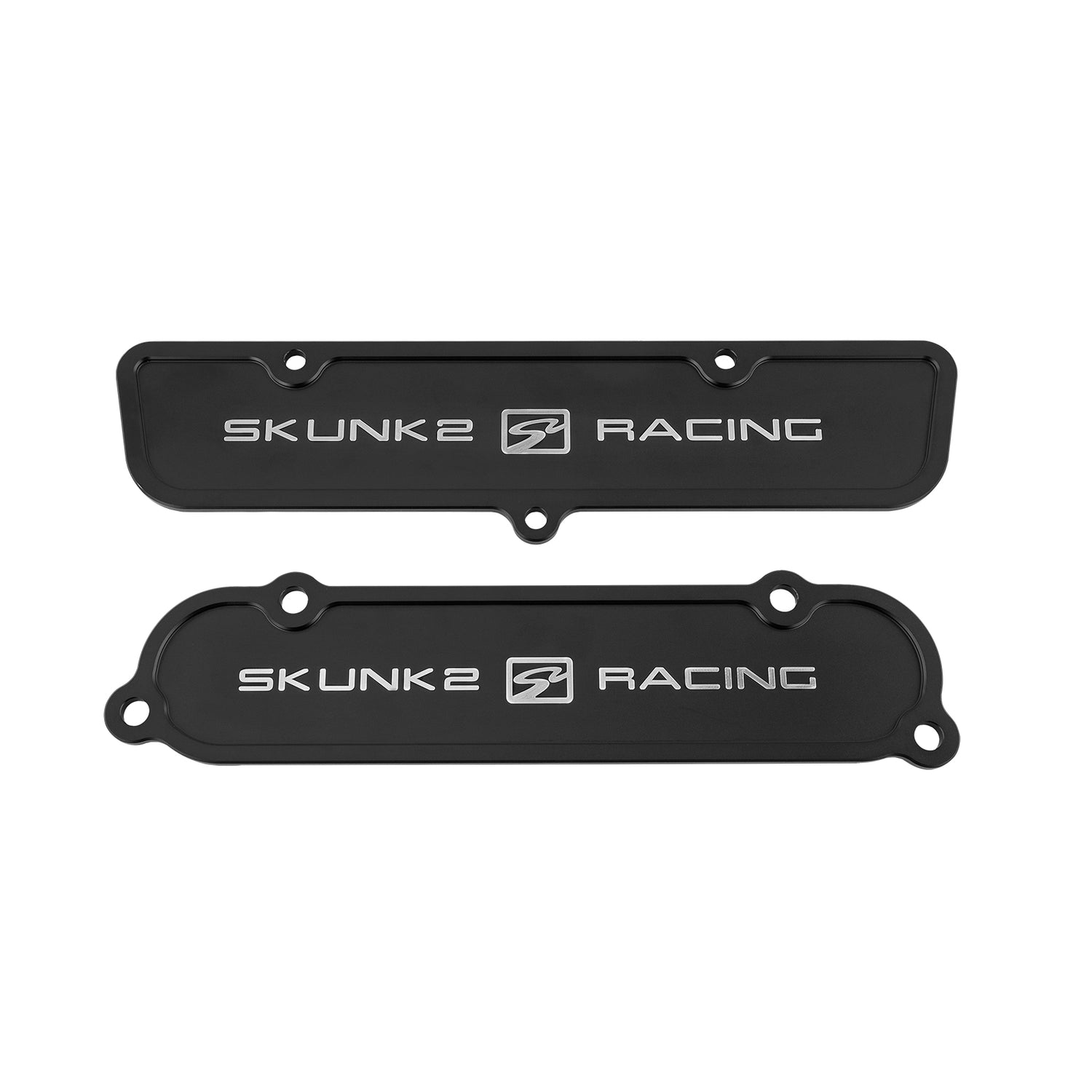 Black Anodized K-Series Port Covers, 6061 Aluminum <br> Honda K-Series