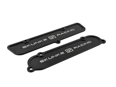 Black Anodized K-Series Port Covers, 6061 Aluminum <br> Honda K-Series