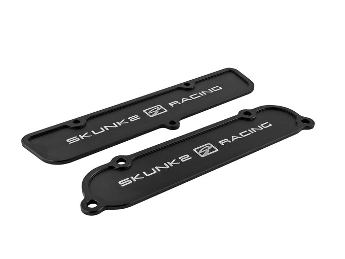 Black Anodized K-Series Port Covers, 6061 Aluminum <br> Honda K-Series