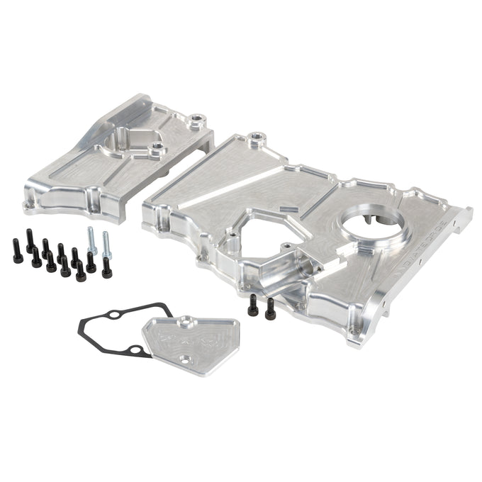 Raw Machined Finish Timing Chain Cover <br> Honda K20
