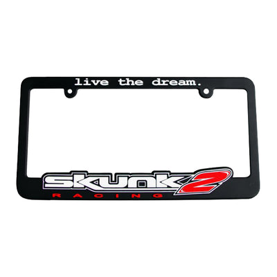 Live The Dream License Plate Frame <br> Universal