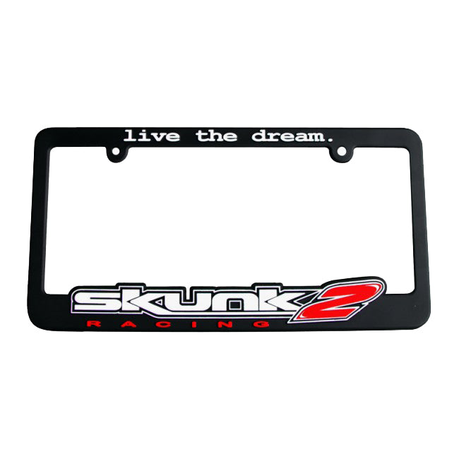 Live The Dream License Plate Frame <br> Universal