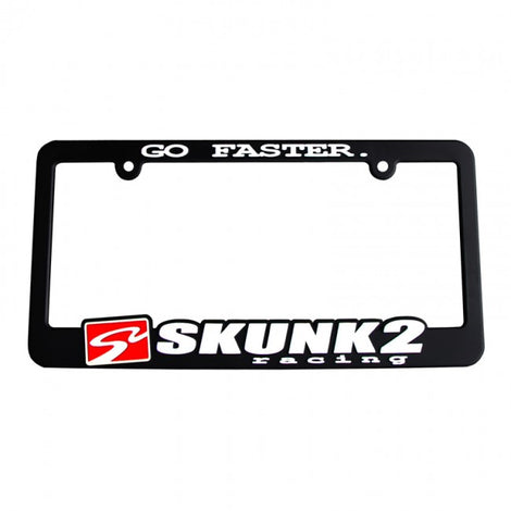 Go Faster License Plate Frame <br> Universal